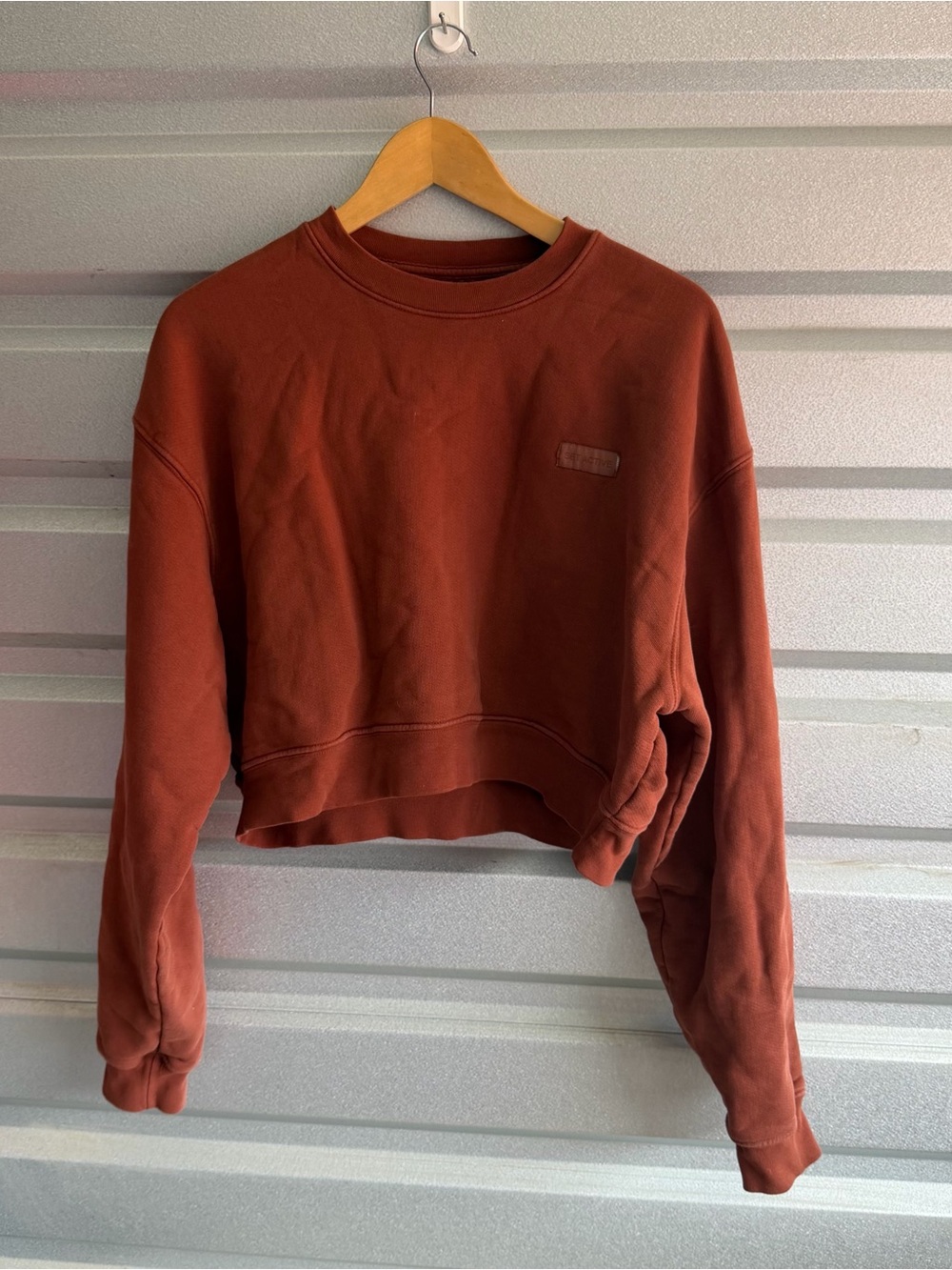 SET Active orange sweatshirt & sweatpants